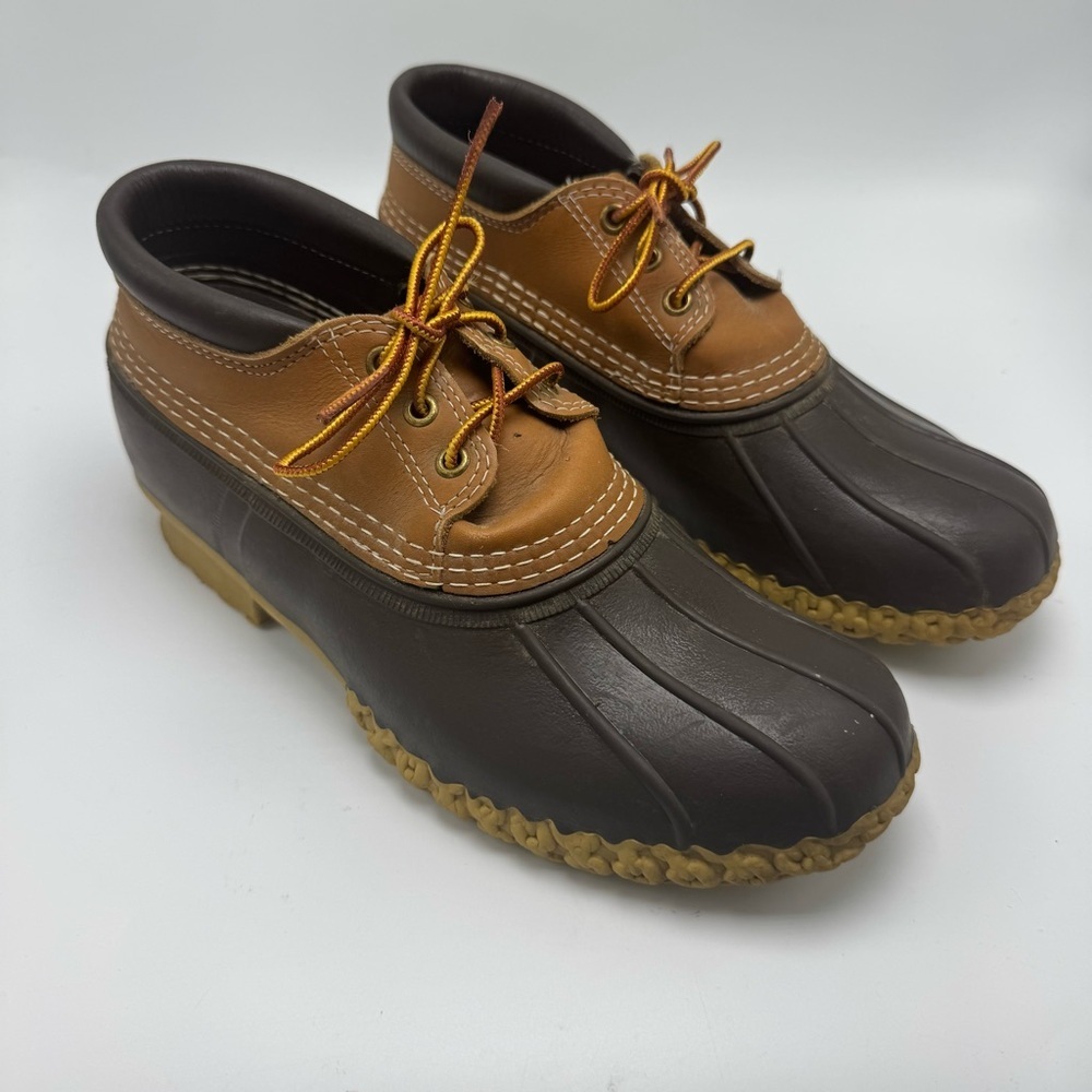 LL Bean Bean Boots Gumshoes Rubber Duck Boots Men’s Size 8 Winter Rain 175060